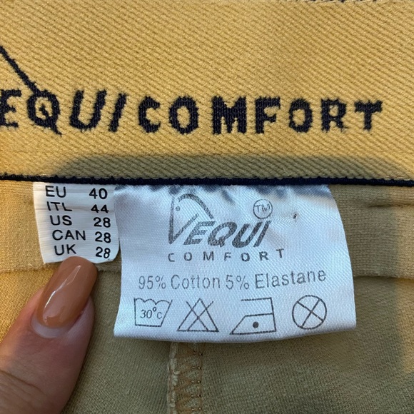 Vequi Comfort Riding Pants. Size 28 - Picture 5 of 6